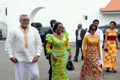 Obama in Ghana - Set Two  - Jerry John Rawlings