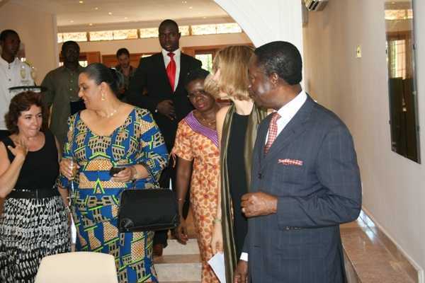 Inauguration: Economic and Commercial Office of the Spanish Embassy in Accra  - Akua Sena Dansua
