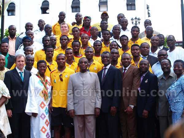 Mills Hosts The Senior National Team  - Akua Sena Dansua
