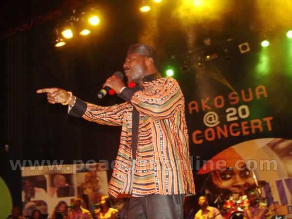Akosua Agyapong @ 20 Concert  - Gyedu-Blay Ambolley