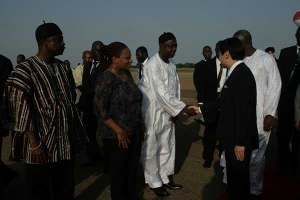 The Crown Prince of Japan Visits Ghana   - Ben Kumbour