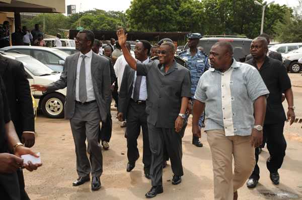 Mills Visits CEPS and Other State Institutions  - Koku Anyidoho