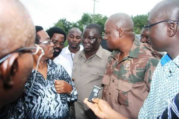 Vice President Mahama and Officials of University Of Ghana Discussing Road Diversions through the Campus  - Joe Gidisu