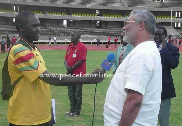 Former Prez Rawlings told Supersports he was sure of a Stars victory  - Jerry John Rawlings