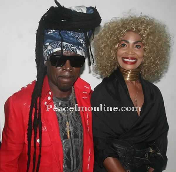 Maestro Kojo Antwi and his wife Rocklyn. She has been behind him and his successful music career for all these years.  - Kojo Antwi