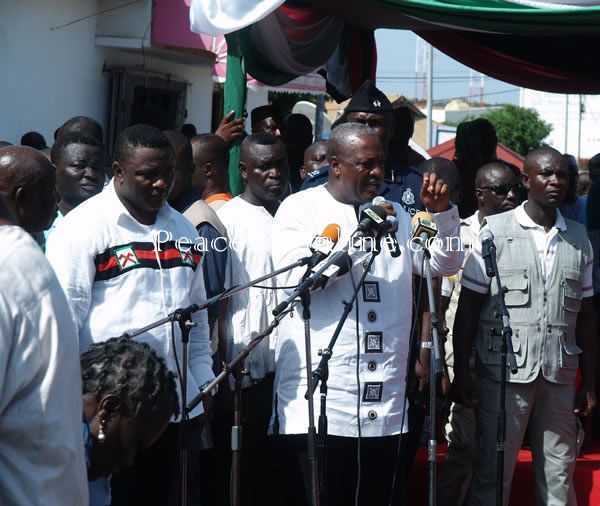 Mills' Campaign Launch In Pictures   - John Dramani Mahama