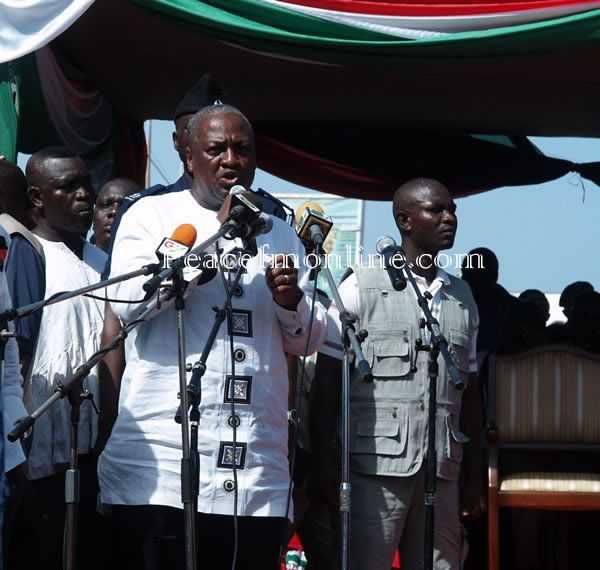 Mills' Campaign Launch In Pictures   - John Dramani Mahama