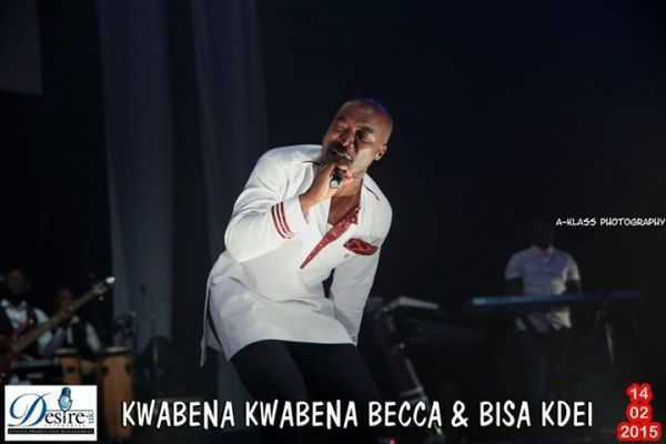 Kwabena Kwabena, Becca and Bisa Kdei Live Valentine Day Concert  - Kwabena Kwabena