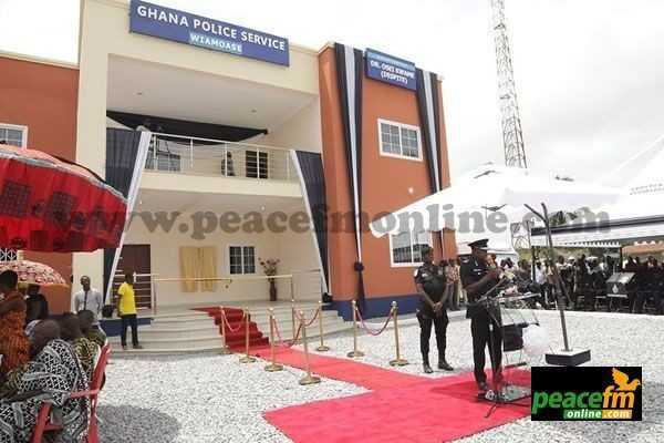 The inaugural ceremony of Wiamoase Police Station  - NY